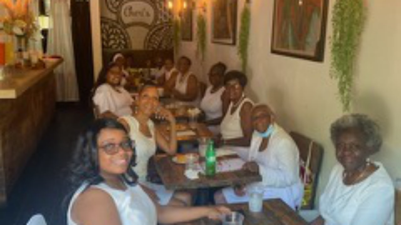 NSPDK, Inc. Founder's Day 2022 Theta Sorors at Cheri's BedSty