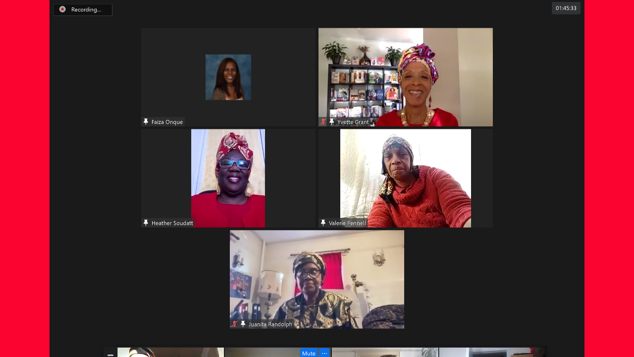 2022 Theta AAH Wellness Sorors Onque.Grant.Soudatt.Fernell.Randolph