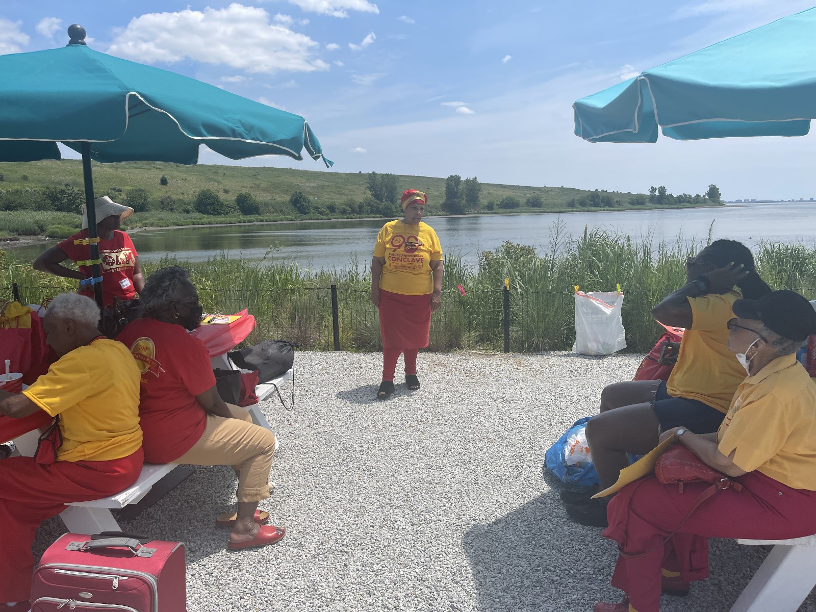 NSPDK Theta Chapter Planning Retreat Soror Parkinson Speaks Summer 2022