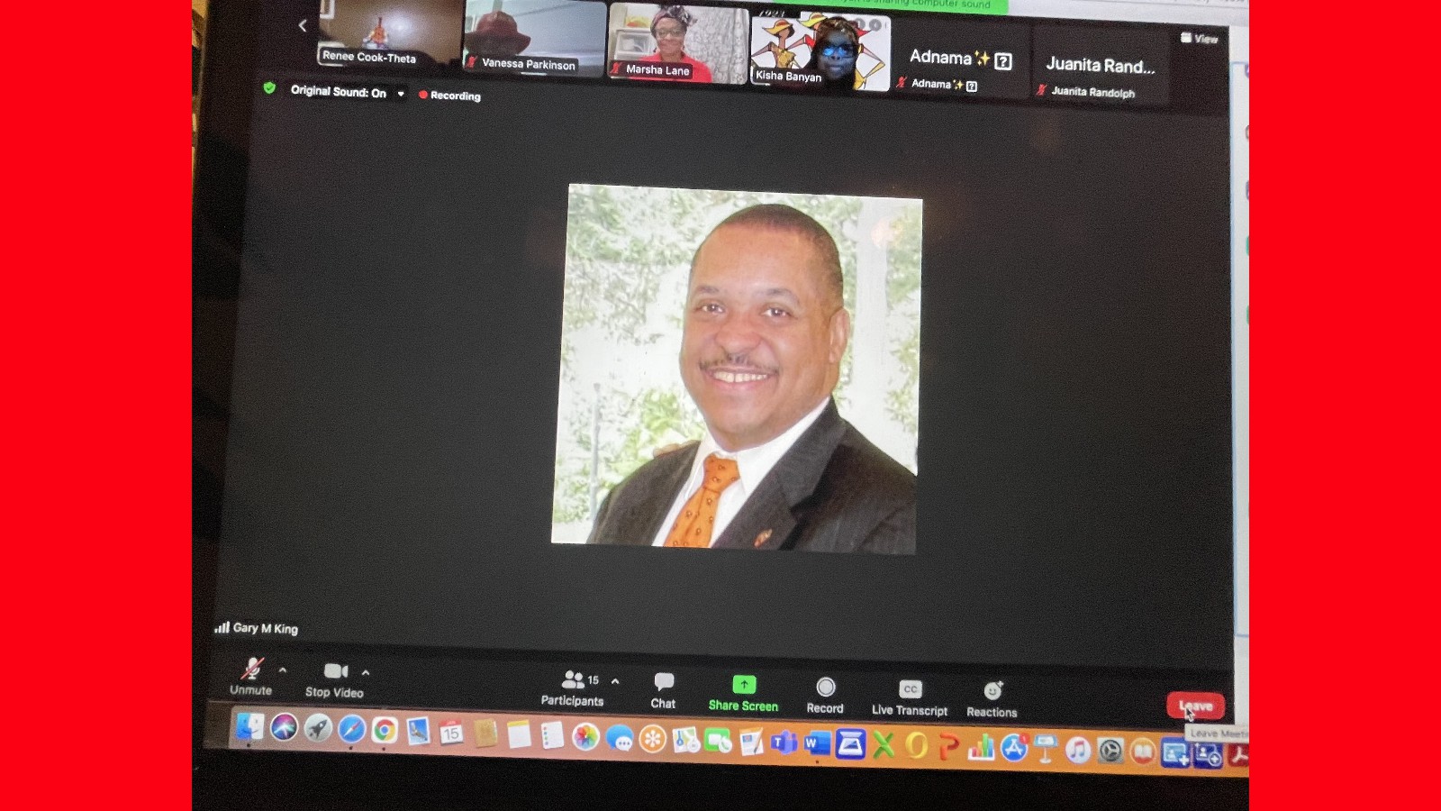 Teach-A-Rama South African Tour Anthropos Gary King