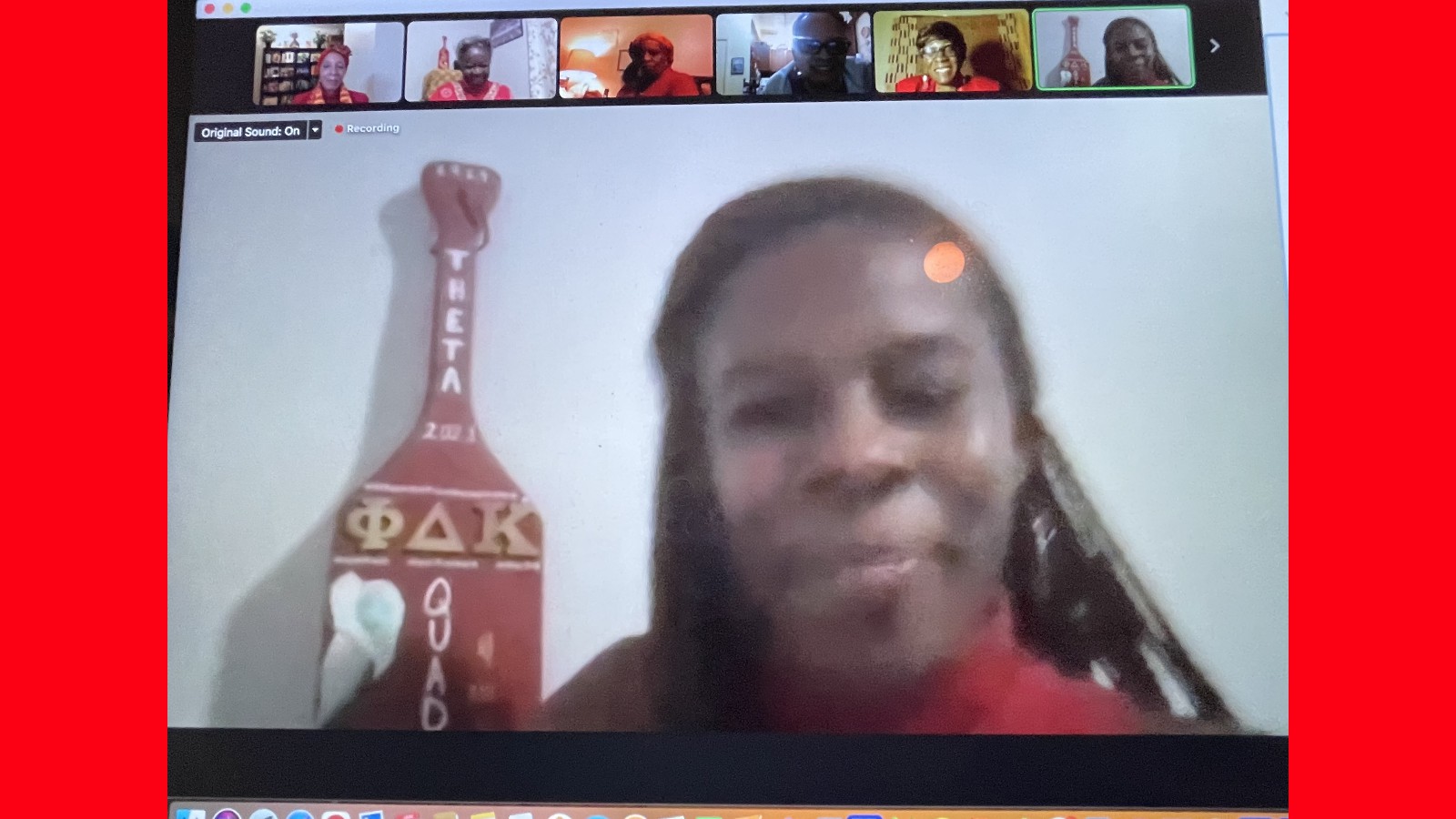 Teach-A-Rama South African Tour Soror Faiza Onque