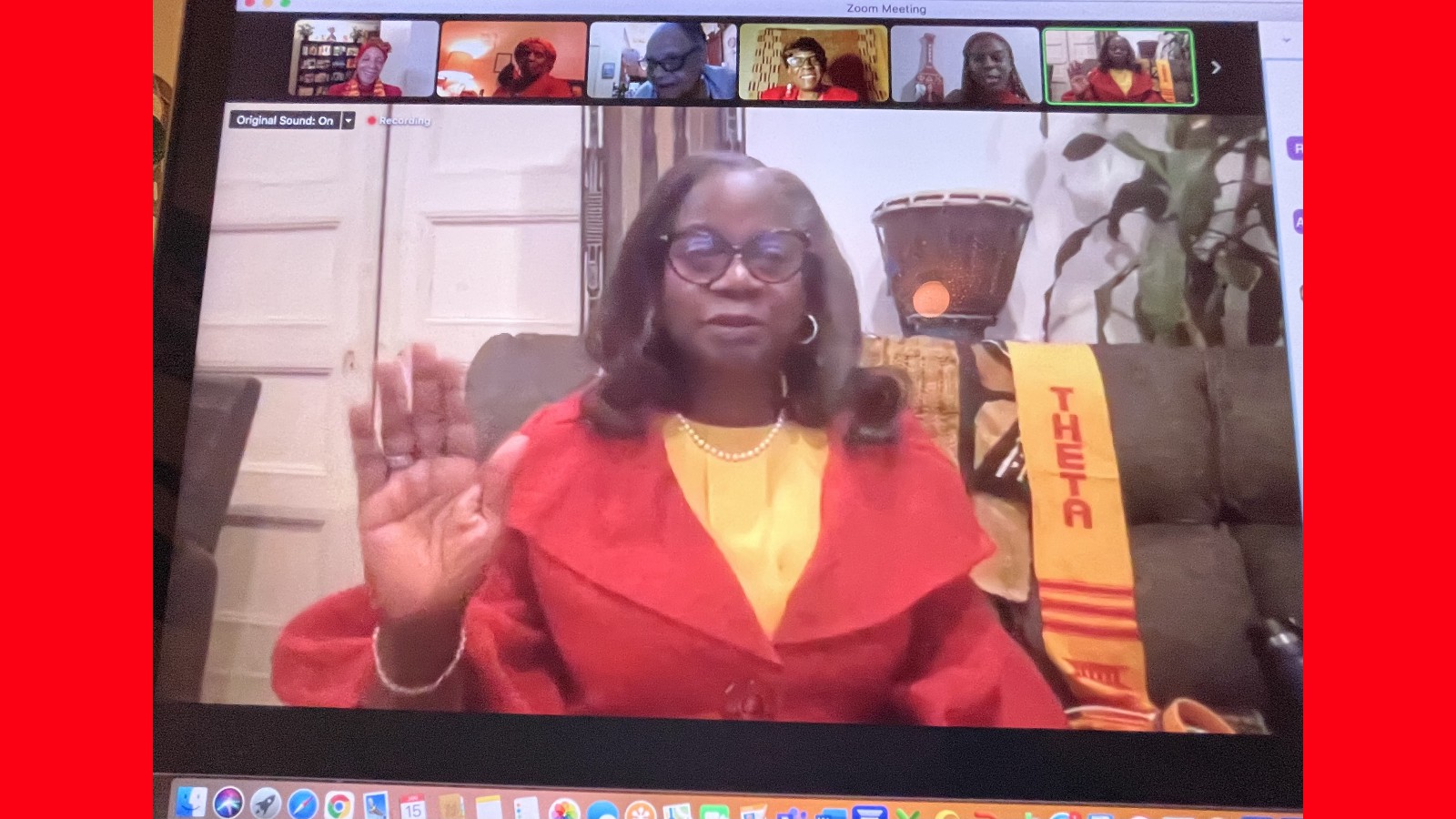 Teach-A-Rama South African Tour Soror Sharon Henderson