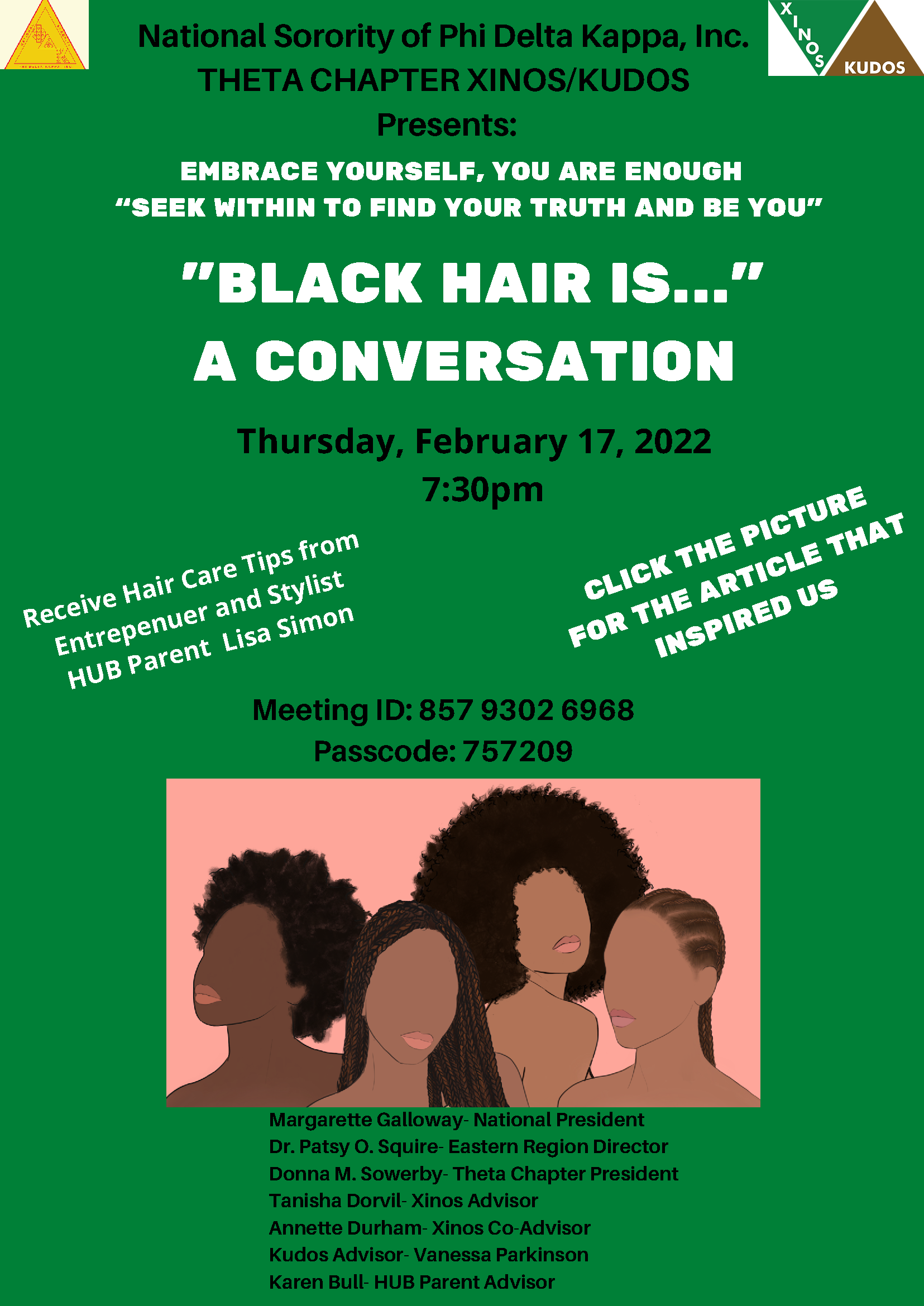 Theta Black Hair Flyer